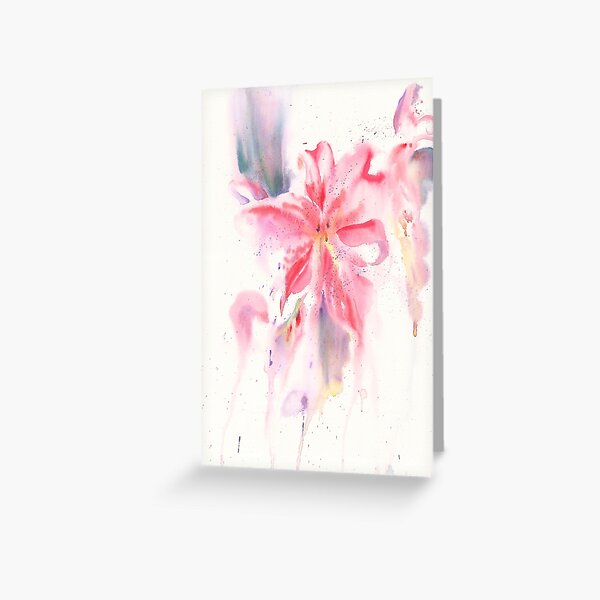 Lily Greeting Card