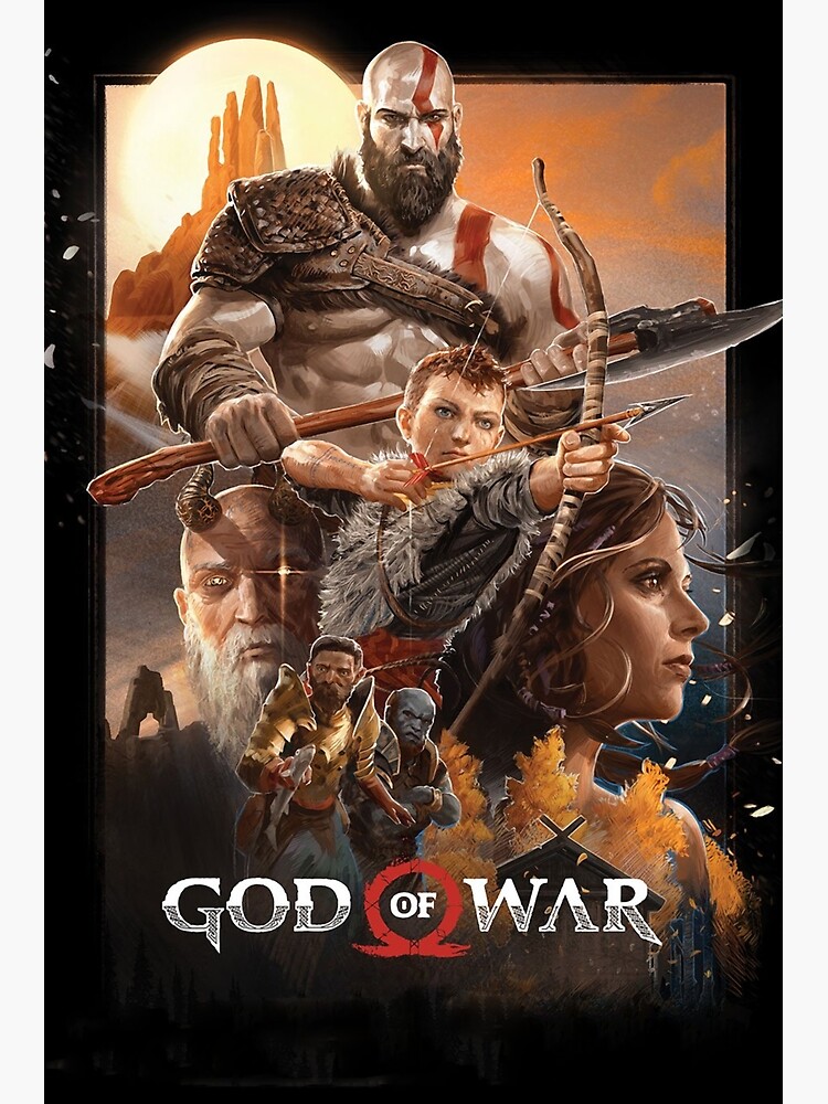 God Of War Metal Prints for Sale