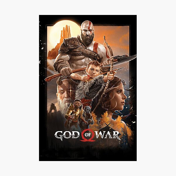 God of War Ragnarok Playstation 4 + Poster