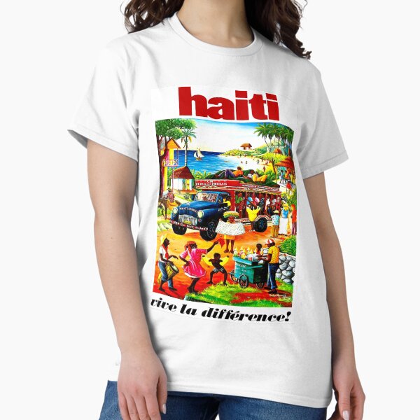 Item preview, HAITI : Vintage Travel and Tourism Advertising Print designed and sold by posterbobs.