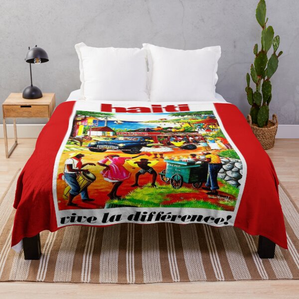 Item preview, HAITI : Vintage Travel and Tourism Advertising Print designed and sold by posterbobs.