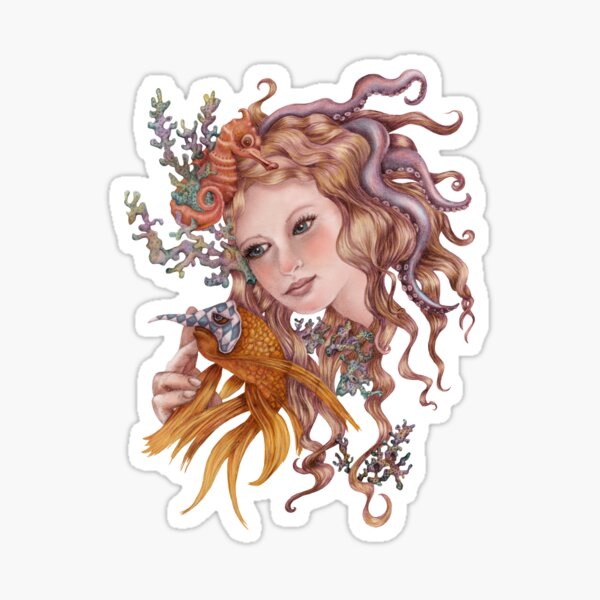 Sea Nymph Sticker