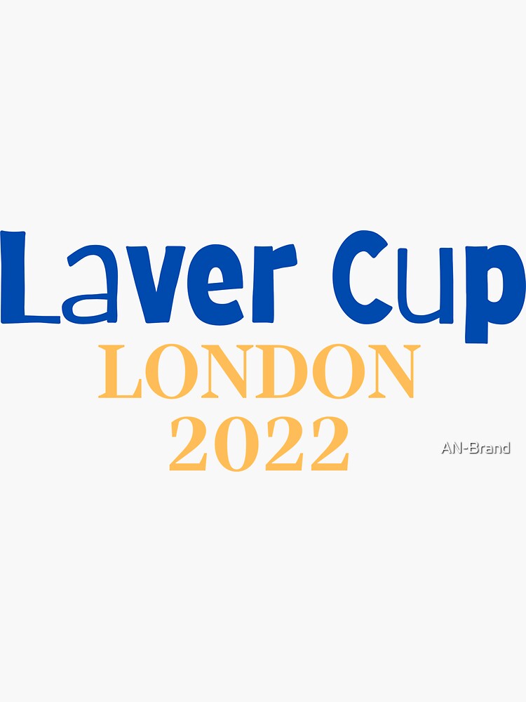 "Laver Cup London" Sticker for Sale by ANBrand Redbubble