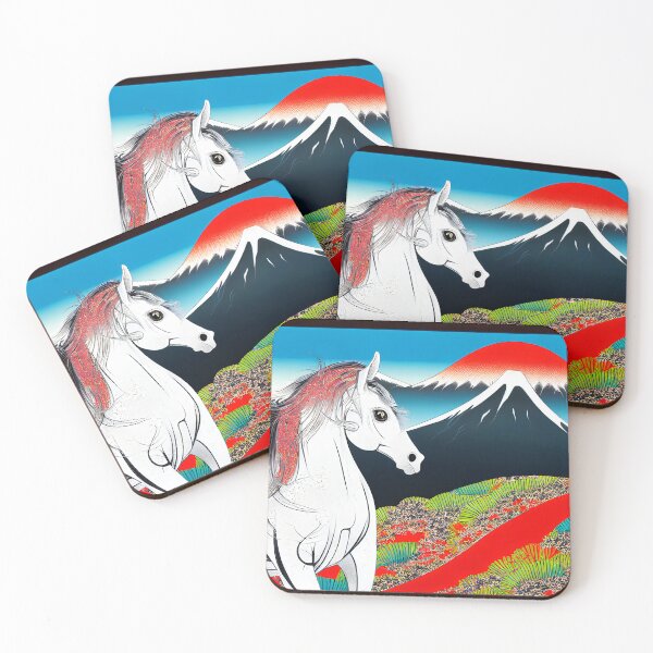 Item preview, Miyako Horse  designed and sold by @adorcharm Modern & Classic AI Art.