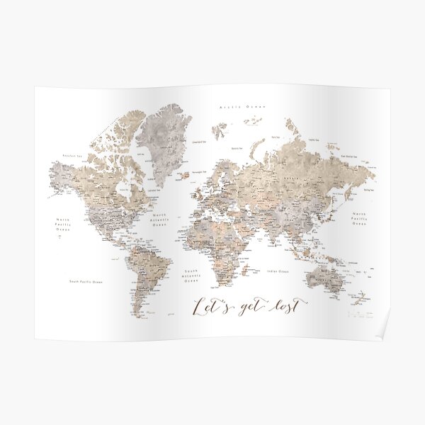 Keeper Of The Lost Cities Map Lost Cities Posters | Redbubble