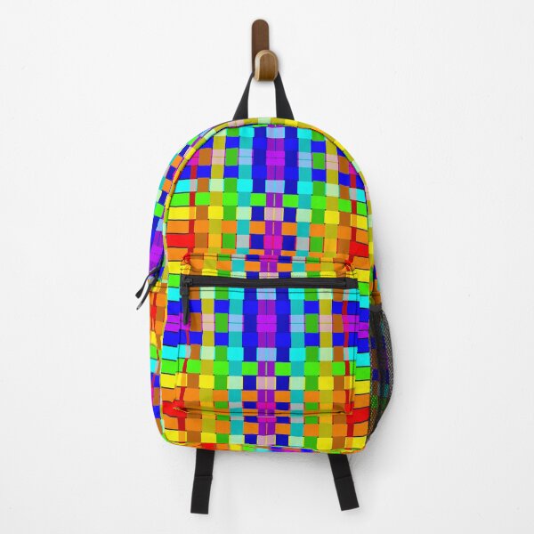 Item preview, Rainbow Woven Checks designed and sold by LawsonFabrics.