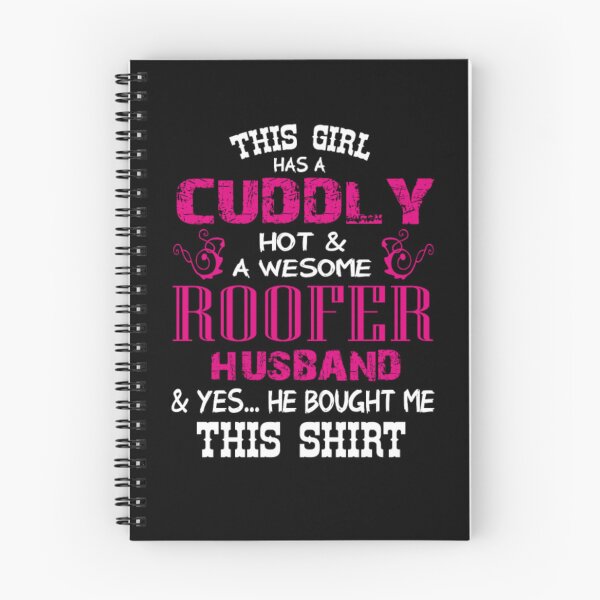 Item preview, A Cuddly Hot And Awesome Roofer Husband designed and sold by aryagiri.