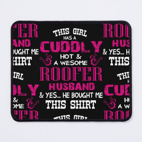 Item preview, A Cuddly Hot And Awesome Roofer Husband designed and sold by aryagiri.