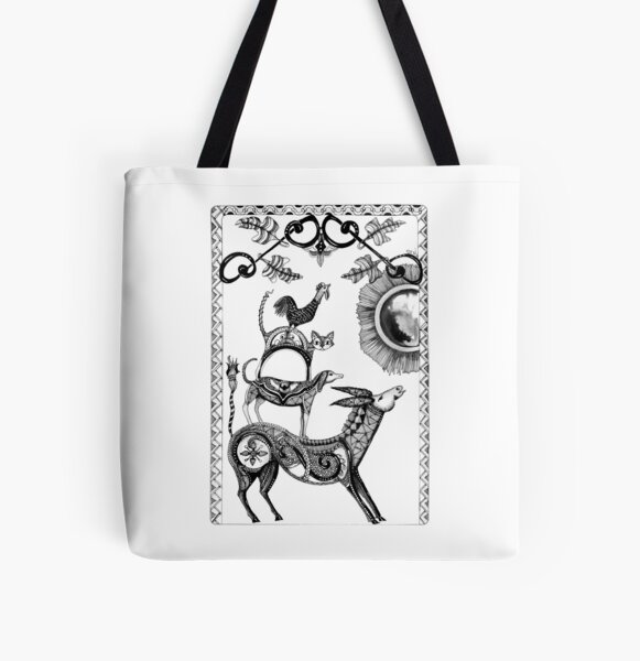 The Town Musicians of Bremen All Over Print Tote Bag
