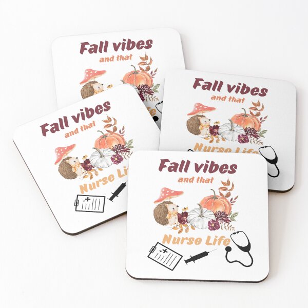 Item preview, fall vibes and that nurse life designed and sold by Inspirely.