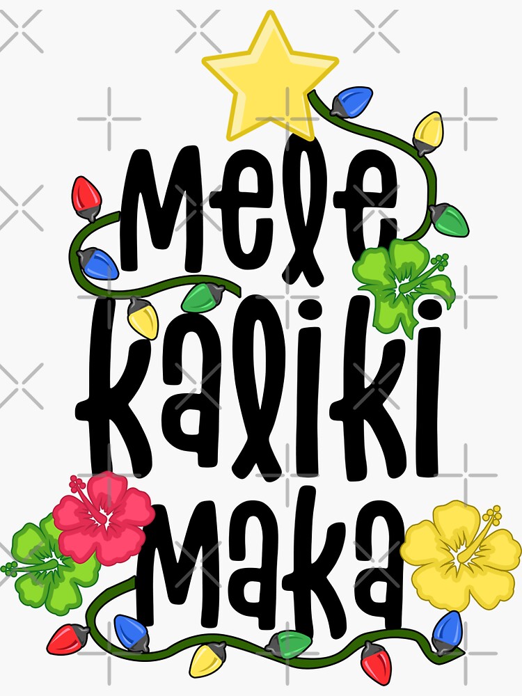 Hawaiian Santa Flowers Vinyl