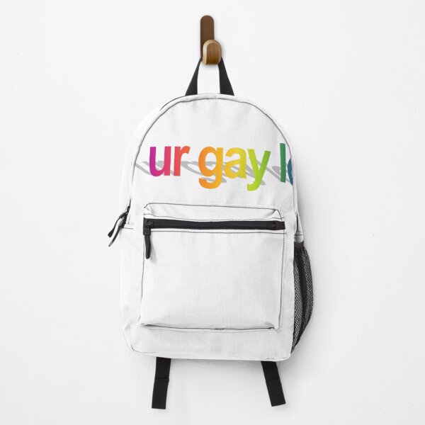 Item preview, ur gay lol rainbow word art sticker designed and sold by GreasyGerbil.