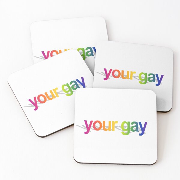 Item preview, your gay rainbow word art sticker designed and sold by GreasyGerbil.