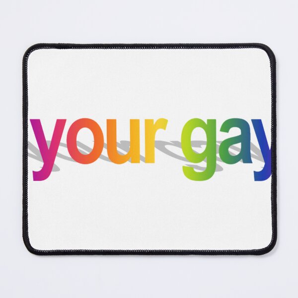 Item preview, your gay rainbow word art sticker designed and sold by GreasyGerbil.