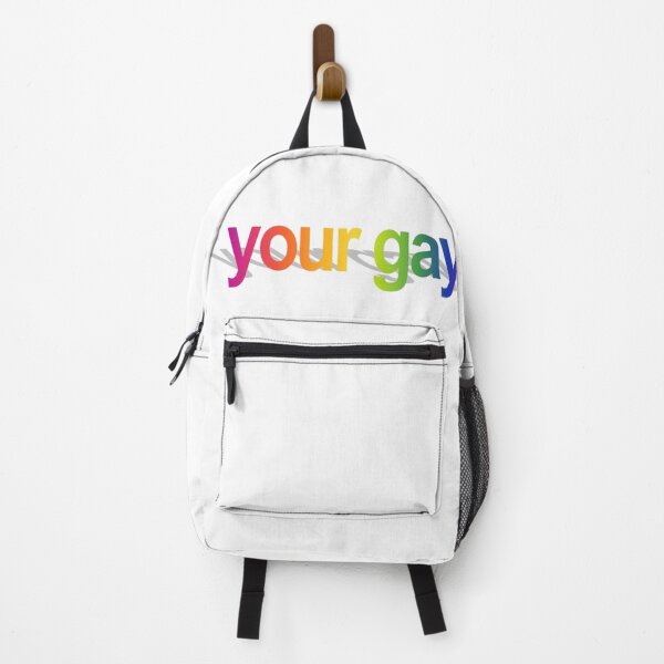 Item preview, your gay rainbow word art sticker designed and sold by GreasyGerbil.