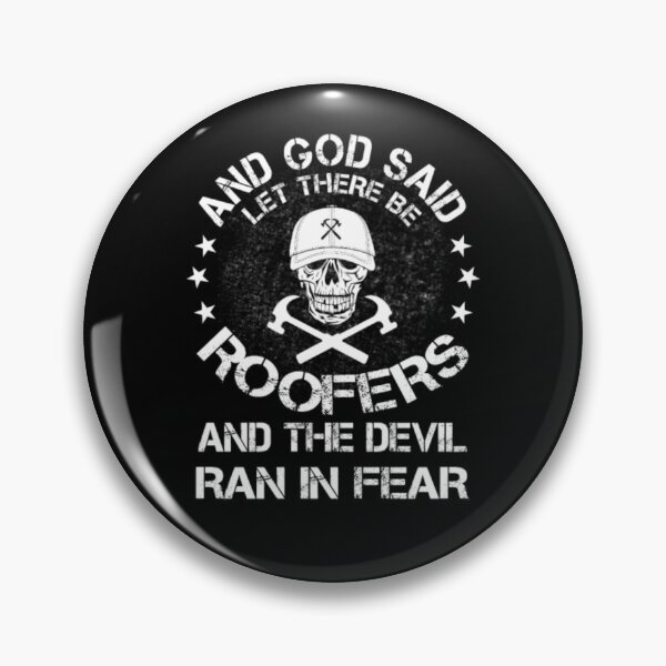 Item preview, And God Said Let There Be Roofer And The Devil   designed and sold by aryagiri.