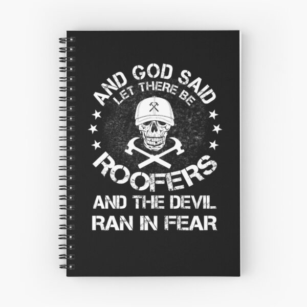 Item preview, And God Said Let There Be Roofer And The Devil   designed and sold by aryagiri.