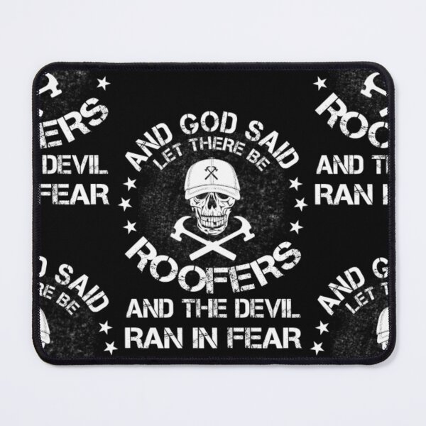 Item preview, And God Said Let There Be Roofer And The Devil   designed and sold by aryagiri.