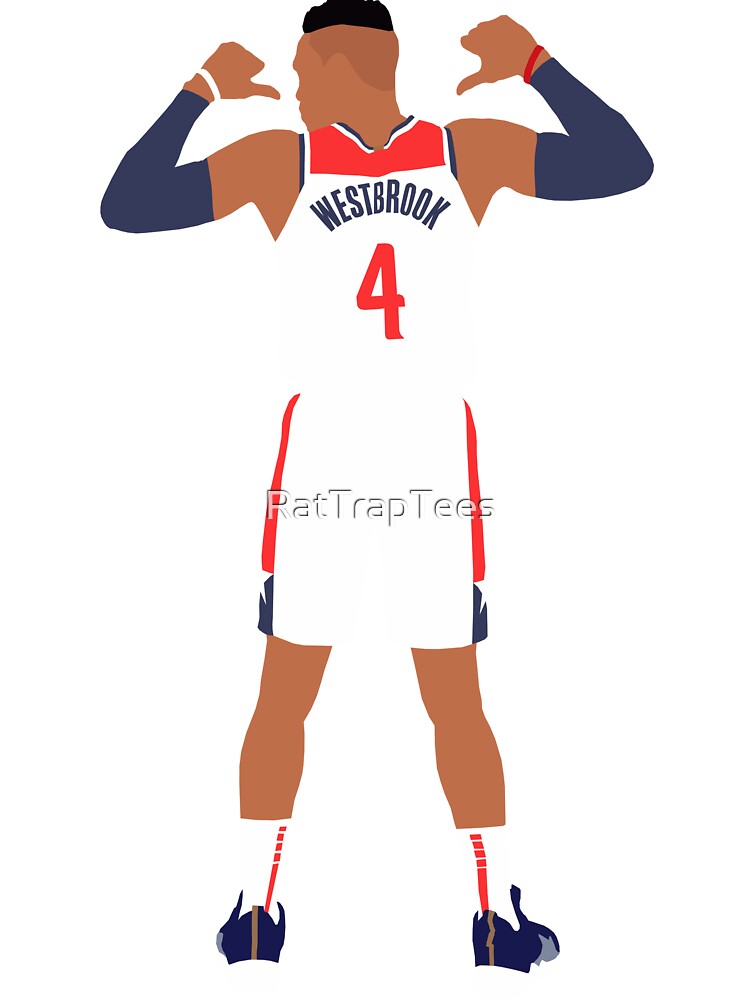 Russell Westbrook Wizards Kids T-Shirt for Sale by RatTrapTees