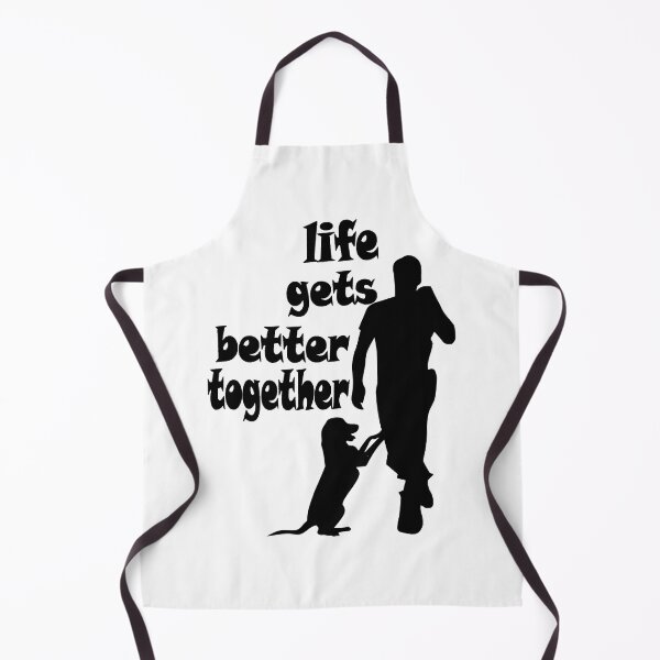 Item preview, Dog - Life gets better together - man designed and sold by DerFranke.