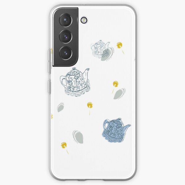 Blue Teapots Samsung Galaxy Soft Case