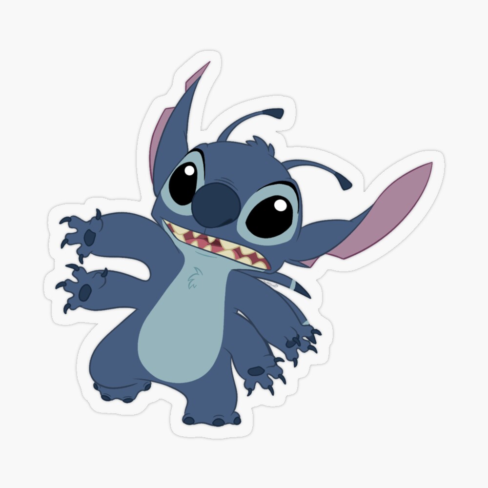 Lampara Stitch Eyleen  Smurfs, Character, Stickers stickers