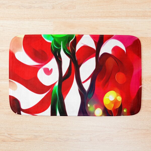 Item preview, Christmas Forest Fluid Abstract Pattern designed and sold by nelloryn.