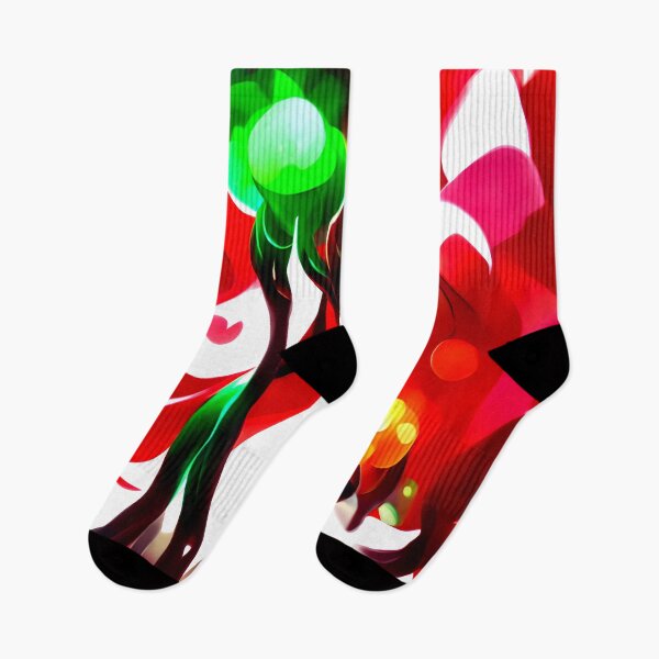 Item preview, Christmas Forest Fluid Abstract Pattern designed and sold by nelloryn.