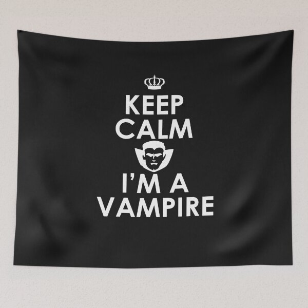 Item preview, Halloween Shirt/Hoodie/Tank/Dress Gift- Keep Calm, I'm a Vampire designed and sold by smily-tees.