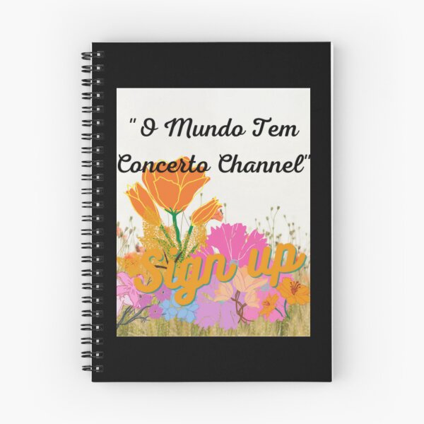 Item preview, O Mundo Tem Concerto Channel Sticker designed and sold by Tranquilharris.