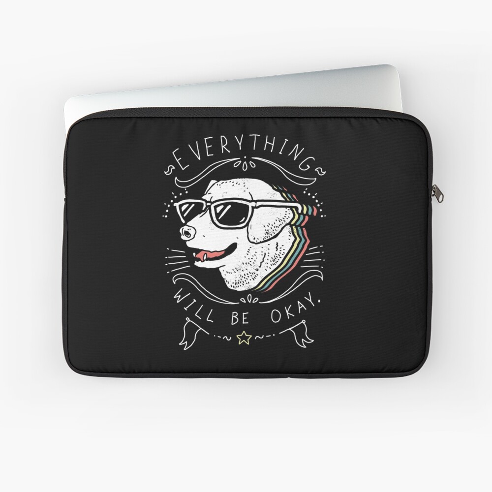 Dog Shirt Laptop Sleeve