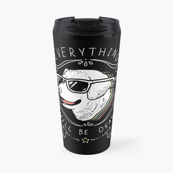 Camisa de perro Taza de viaje