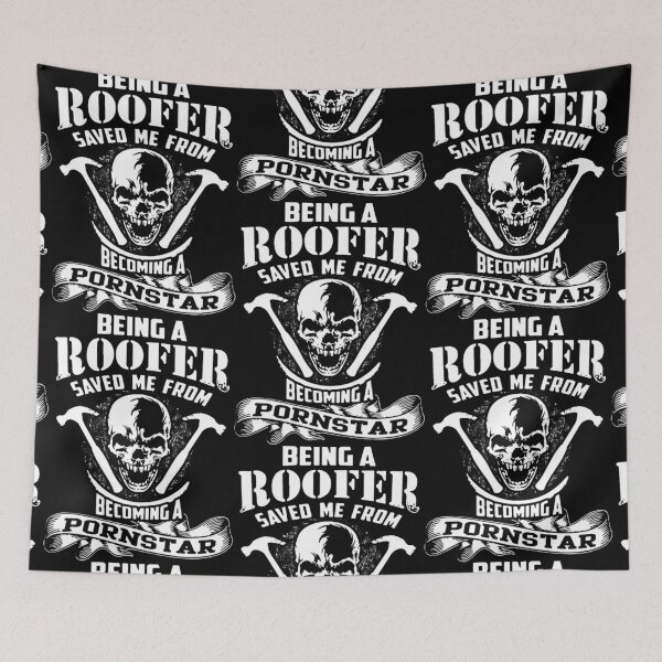 Item preview, Being a roofer saved me from becoming designed and sold by aryagiri.