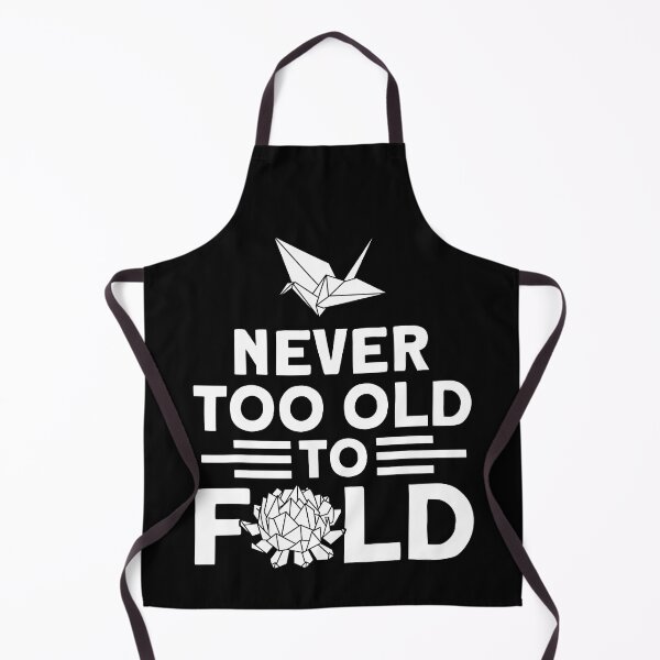 Item preview, Never Too Old To Fold Paper Funny Origami Master designed and sold by ArcWarden-art.