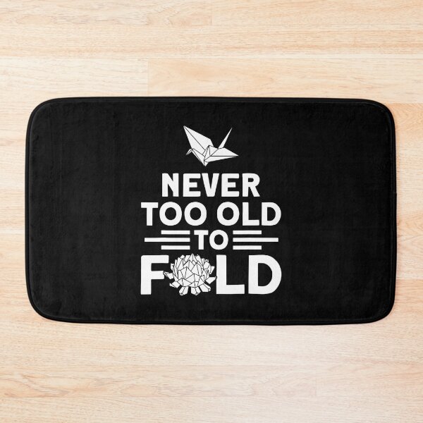 Item preview, Never Too Old To Fold Paper Funny Origami Master designed and sold by ArcWarden-art.