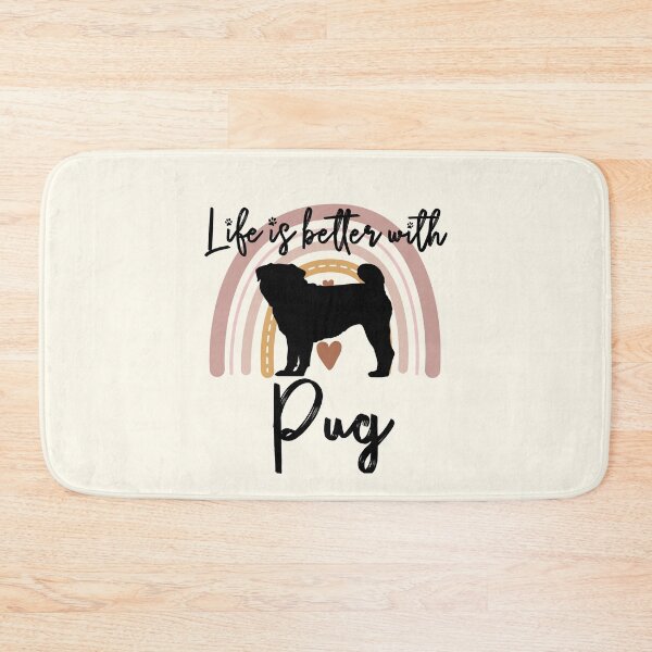 Item preview, Pug Dog Rainbow Aesthetic Boho designed and sold by rafaeltto.