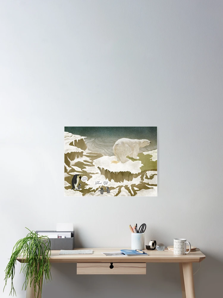 Thumbnail 2 of 3, Poster, Yellow Snow designed and sold by Ruta.