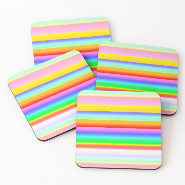 Item preview, Bright line pattern | bright color palette designed and sold by lausn.