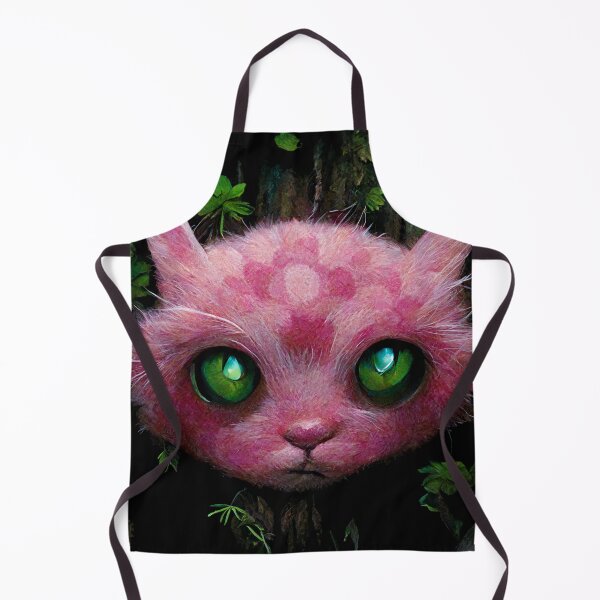 Item preview, Pink forest cat designed and sold by KreaKat.
