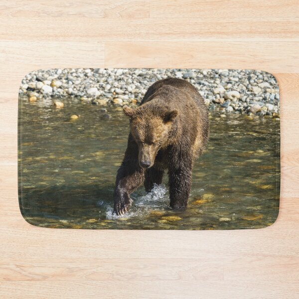 Item preview, Wild Grizzly Trying To Catch Salmon At The Toba Inlet designed and sold by rawshutterbug.