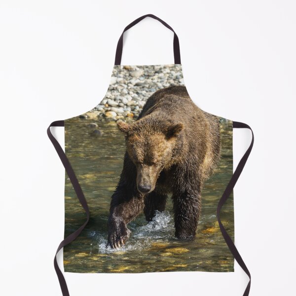 Item preview, Wild Grizzly Trying To Catch Salmon At The Toba Inlet designed and sold by rawshutterbug.