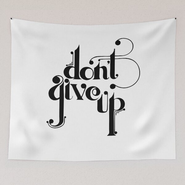 Item preview, don't give up t shirt designed and sold by redjohn1995.