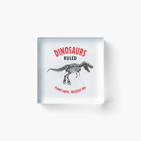 Item preview, Dinosaurs ruled planet earth, Mesozoic era, dinosaur, dragon, dragons, animal, animals, gift, present, t-shirt designed and sold by Elshan Ilyasov.
