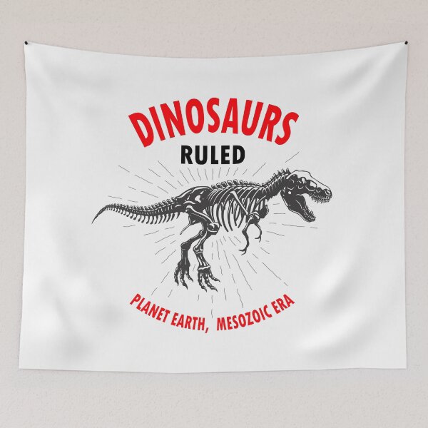 Item preview, Dinosaurs ruled planet earth, Mesozoic era, dinosaur, dragon, dragons, animal, animals, gift, present, t-shirt designed and sold by Elshan Ilyasov.