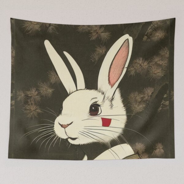Item preview, Solo una chica que ama a Samurai Bunny Rabbit designed and sold by wigobun.