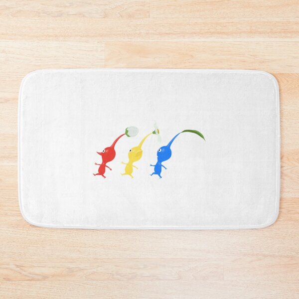 Item preview, 3 Pikmin Running (on Grey)   designed and sold by doroNorry.
