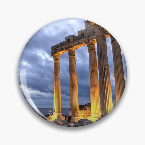 Item preview, Temple of Apollo at dusk designed and sold by hawkie.