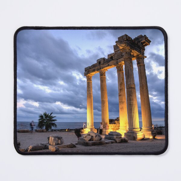 Item preview, Temple of Apollo at dusk designed and sold by hawkie.