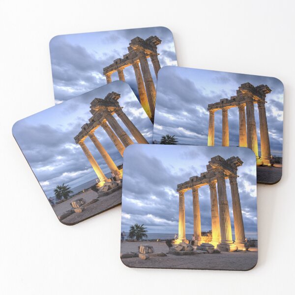 Item preview, Temple of Apollo at dusk designed and sold by hawkie.