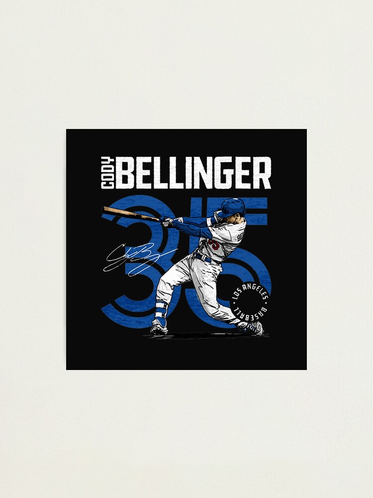 Cody Bellinger Jersey  Sticker for Sale by athleteart20